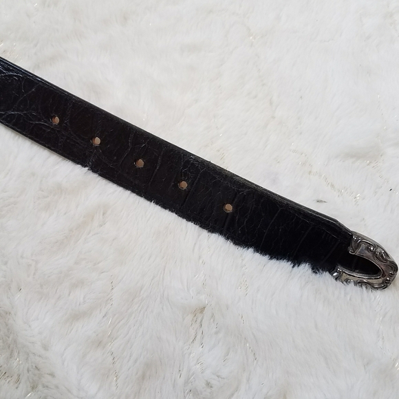 Brighton 1993 Vintage Croc Embossed Belt - Picture 6 of 9